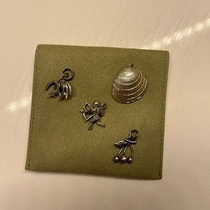 Lot of sterling silver charms